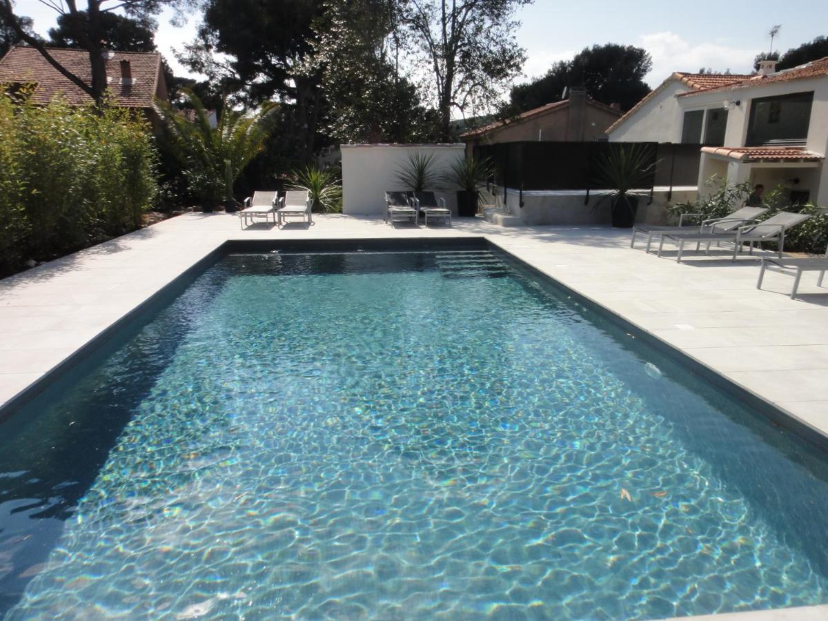 Home Cassis - Maison Les Calanques - Piscine Chauffee A 30C Kültér fotó